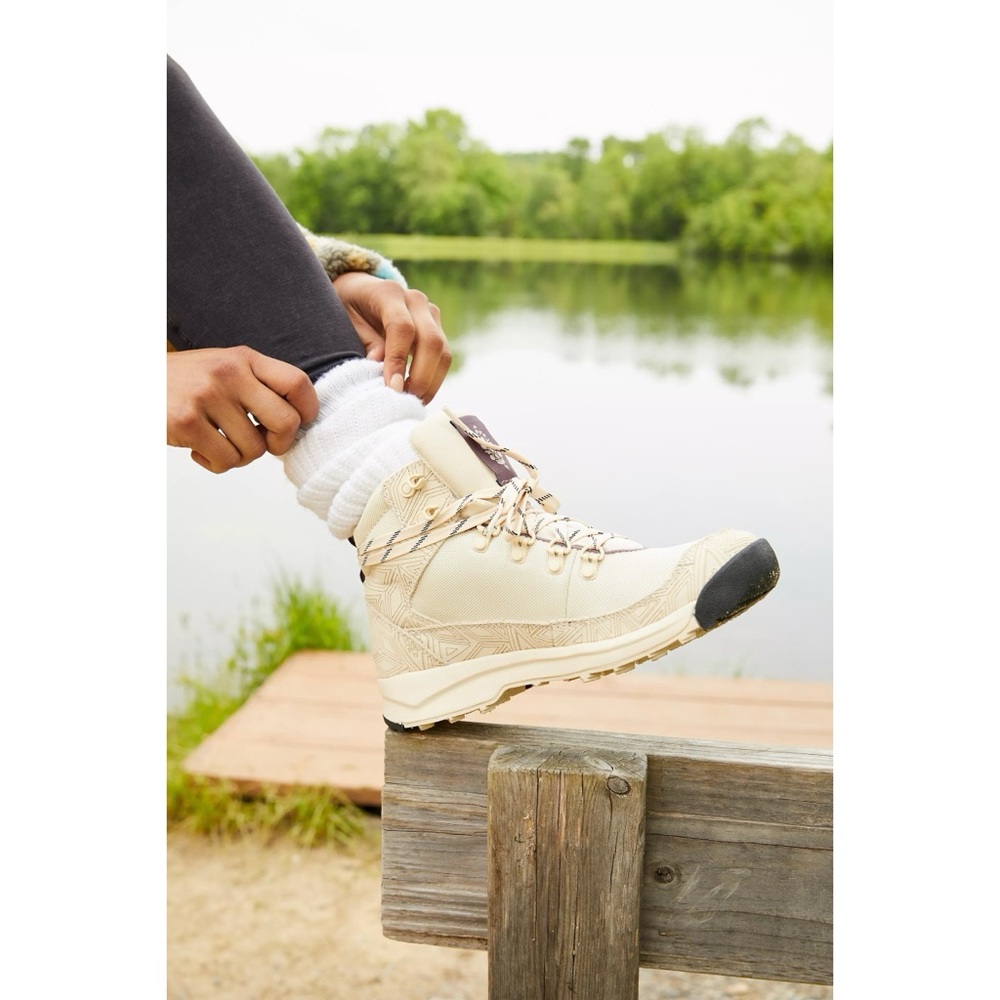 Free People FP Movement x Danner Adrika Etched Hiker Boots Buttercream